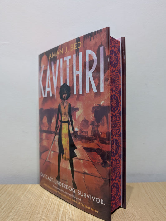 Kavithri: Outcast. Underdog. Survivor.(Signed First Edition with sprayed edges)