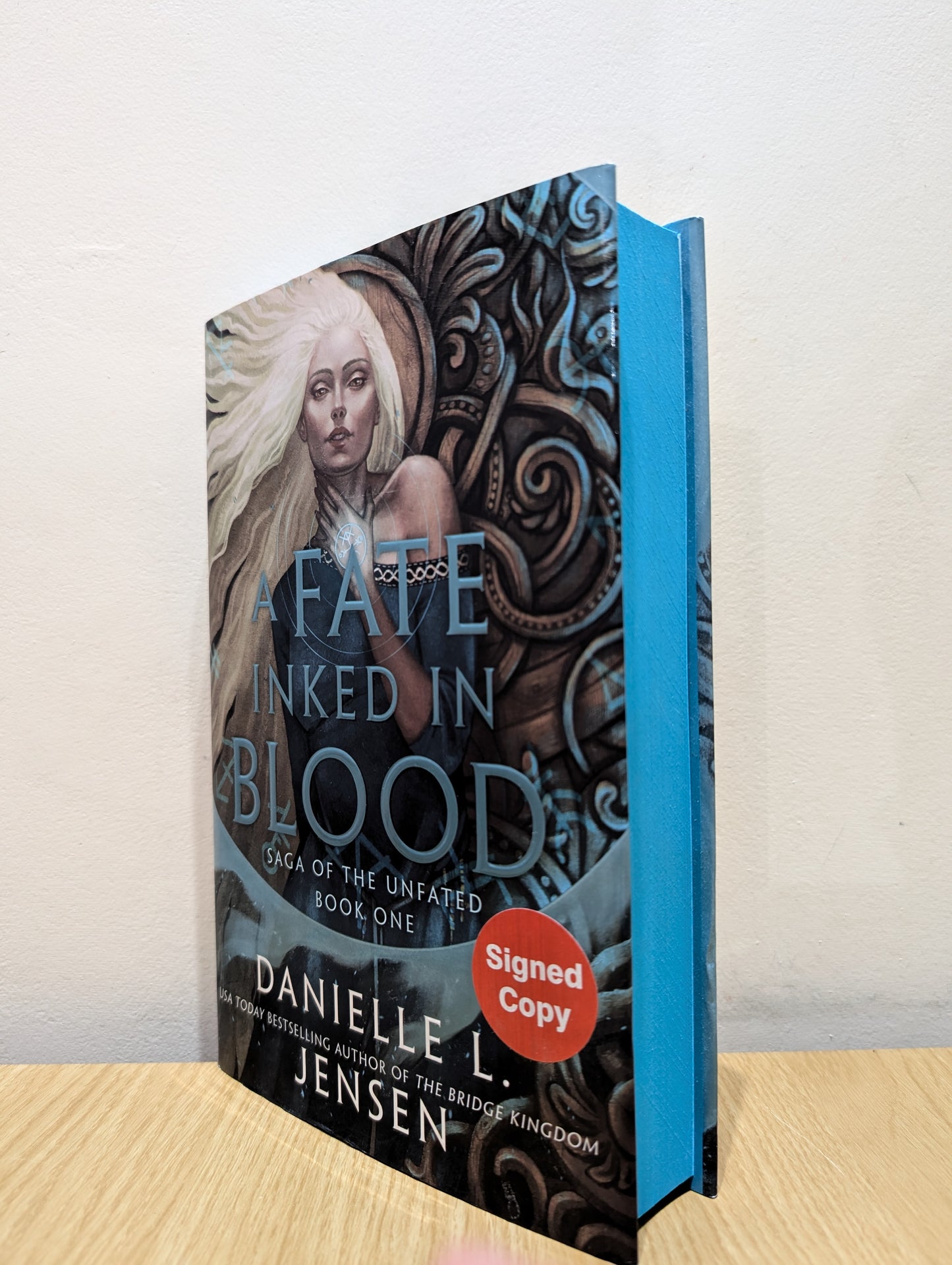 A Fate Inked in Blood (Signed Bookplate First Edition)