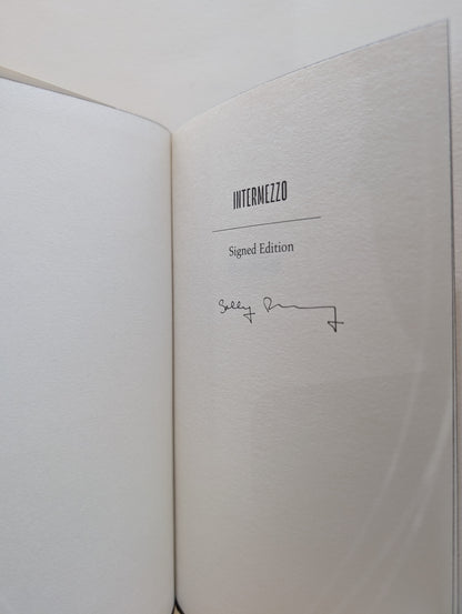 Intermezzo (Signed First Edition with sprayed edges)