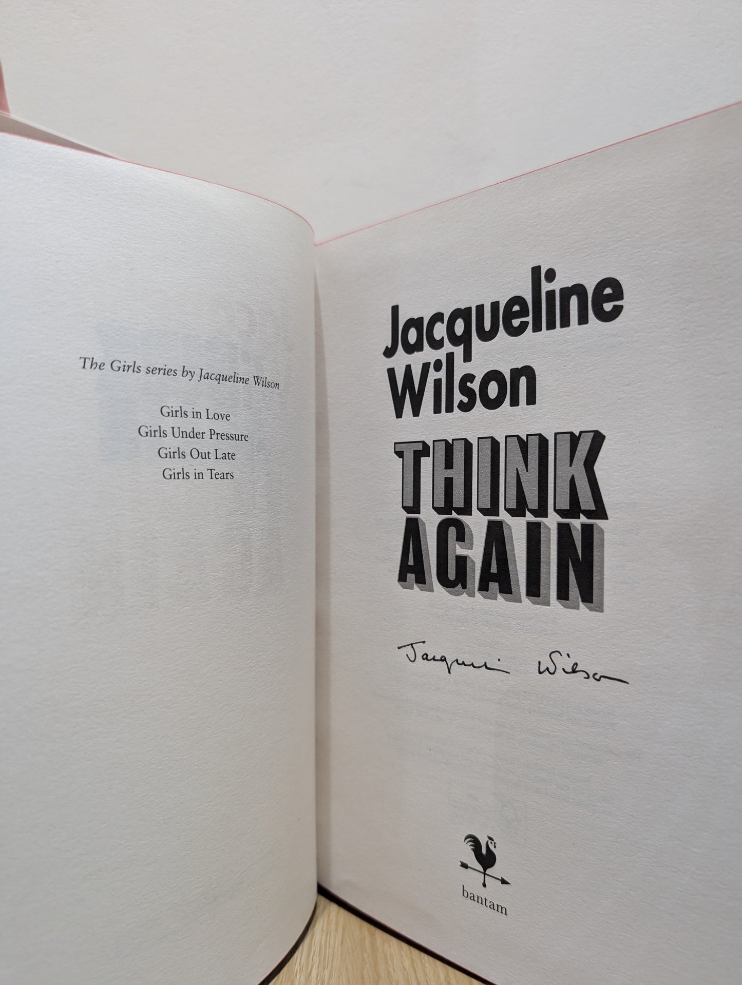 Think Again (Signed First Edition with sprayed edges)