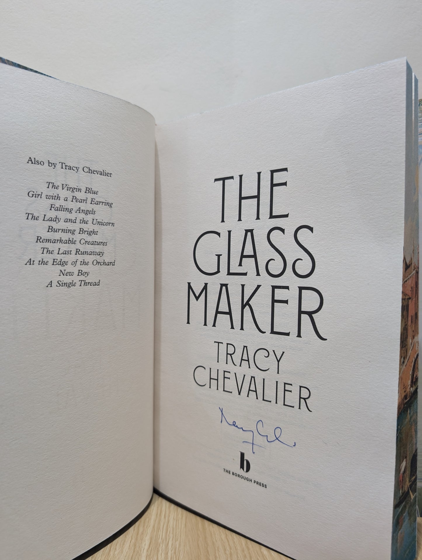 The Glassmaker (Signed First Edition)