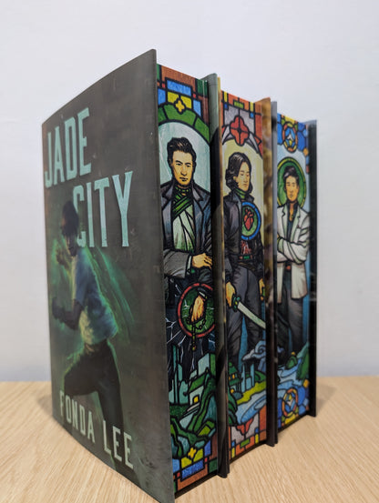 The Green Bone Saga 1-3: Jade City; Jade War; Jade Legacy (Special Edition with sprayed edges)