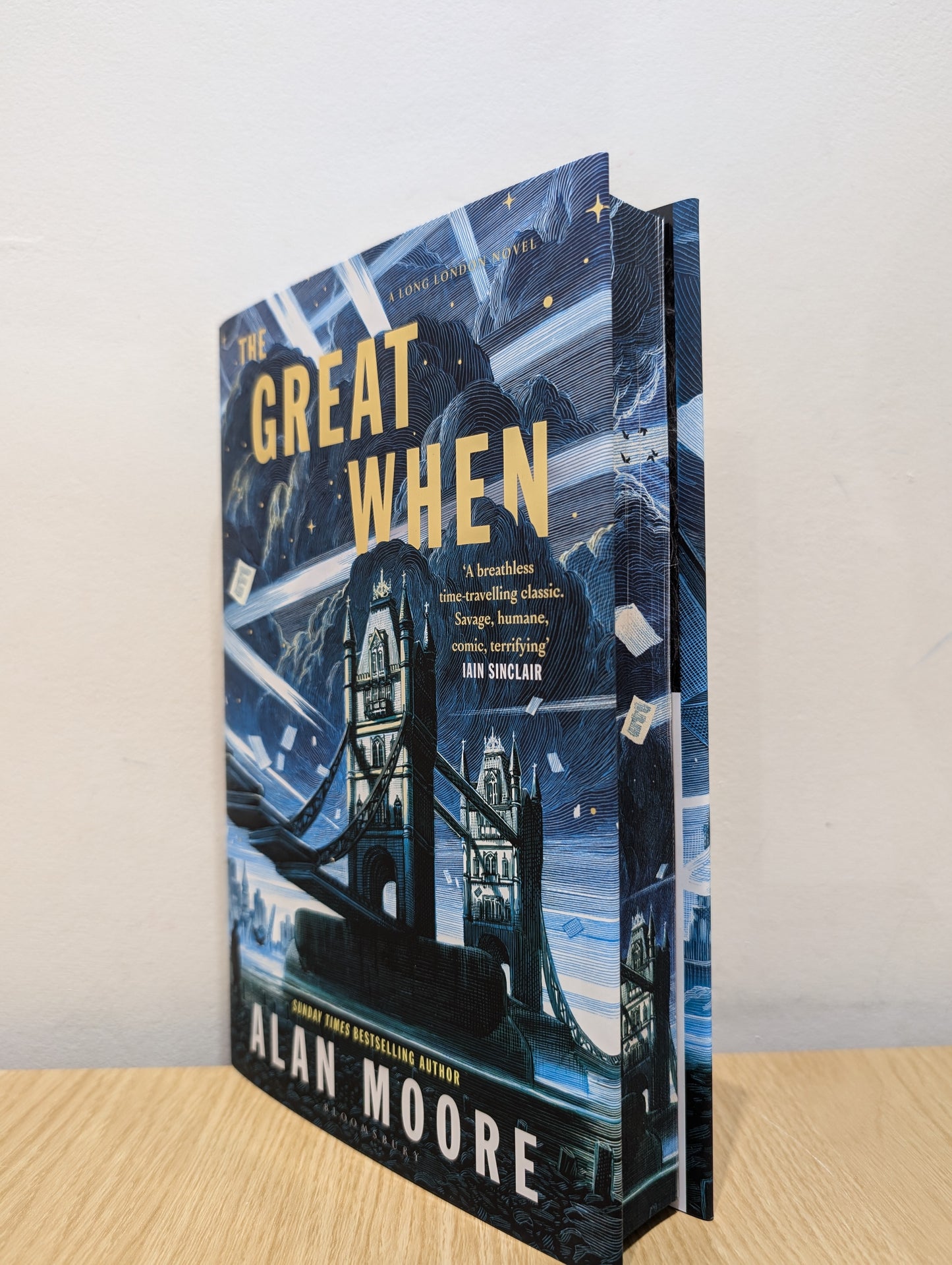 The Great When: A Long London Novel (Signed First Edition with sprayed edges)