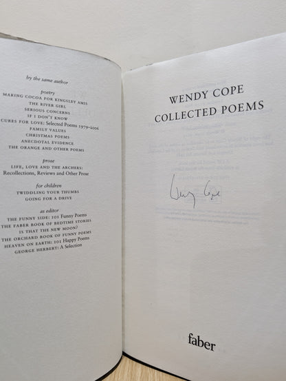 Collected Poems (Signed First Edition with sprayed edges)