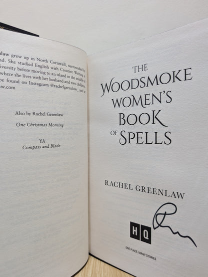 The Woodsmoke Women's Book of Spells (Signed First Edition with sprayed edges)