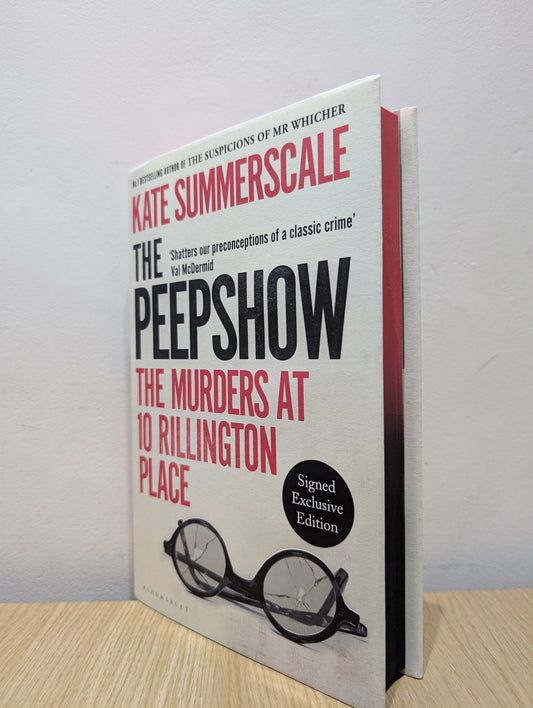 The Peepshow: The Murders at 10 Rillington Place (Signed First Edition with sprayed edges)