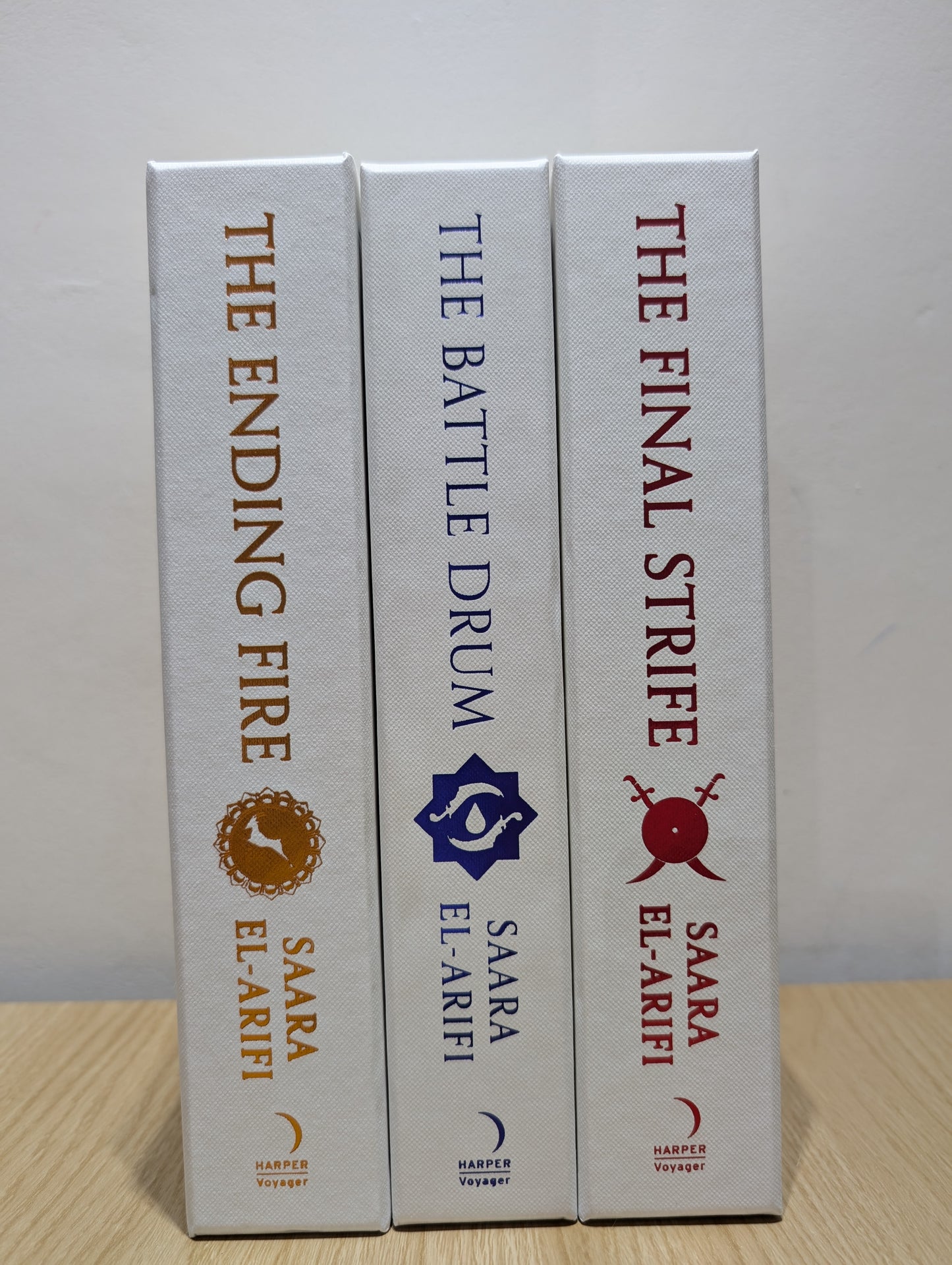 The Ending Fire Trilogy 1-3: The Final Strife; The Battle Drum; The Ending Fire (Signed Slipcase Edition Set)