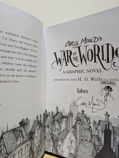 Chris Mould's War of the Worlds: A Graphic Novel (Signed First Edition)