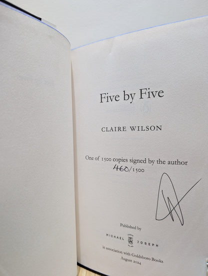 Five by Five (Signed Numbered First Edition with sprayed edges)