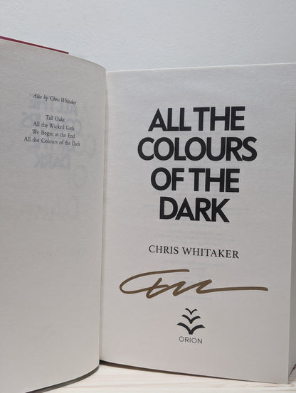 All the Colours of the Dark (Signed First Edition)