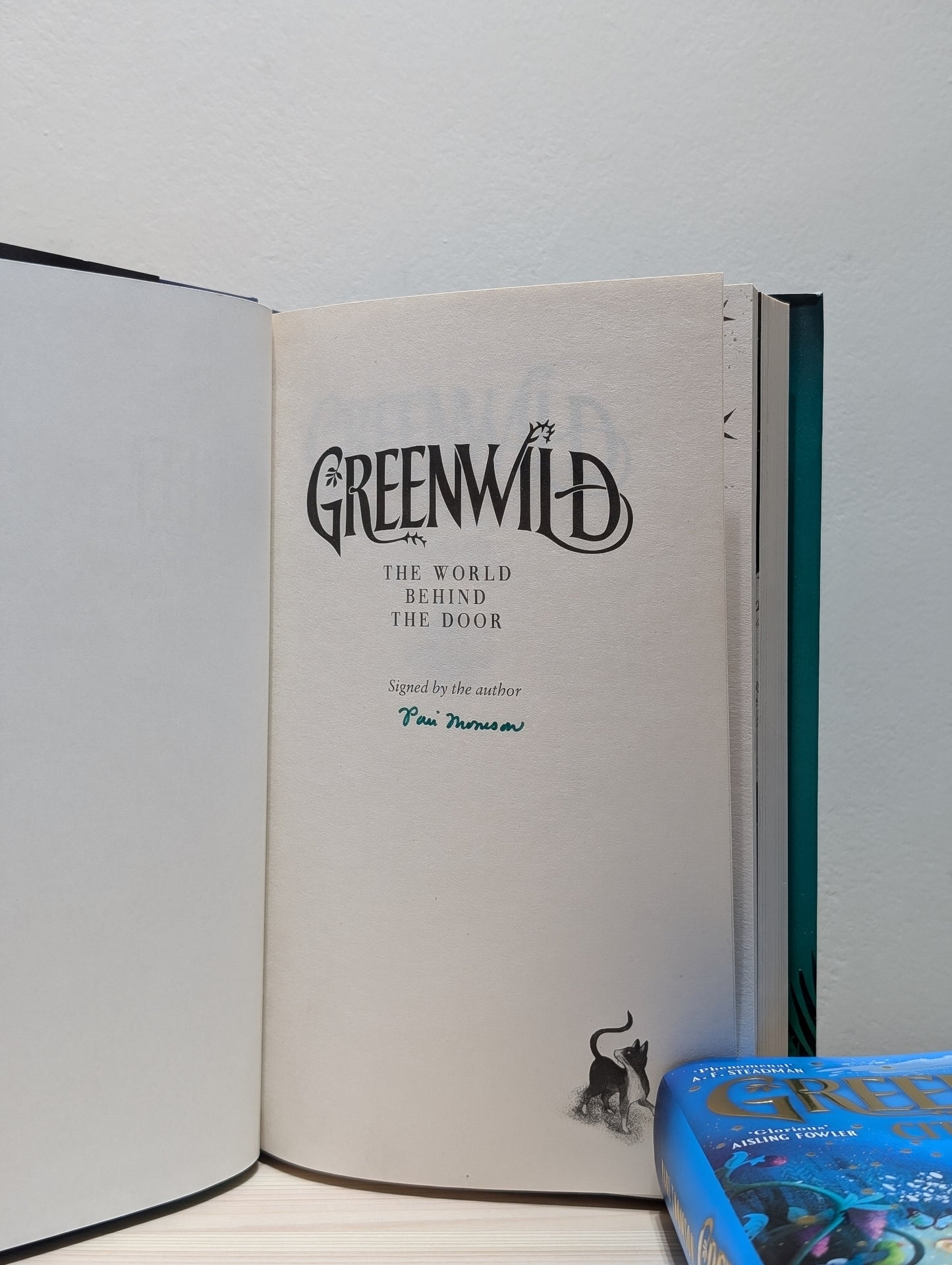 Greenwild 1-2: The World Behind The Door; The City Beyond the Sea (Signed First Edition Set)