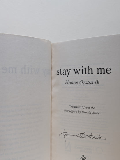 Stay with Me (Signed to Title Page)