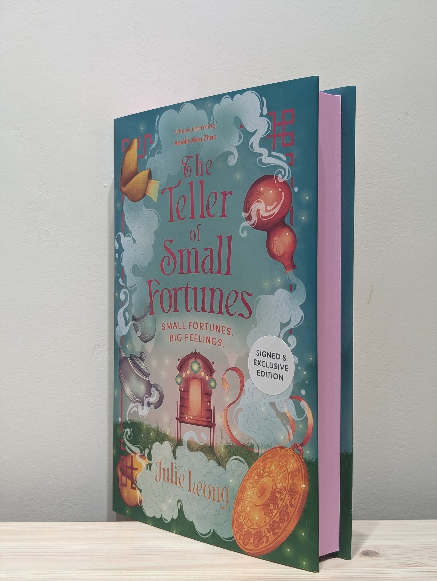 The Teller of Small Fortunes (Signed First Edition with sprayed edges)