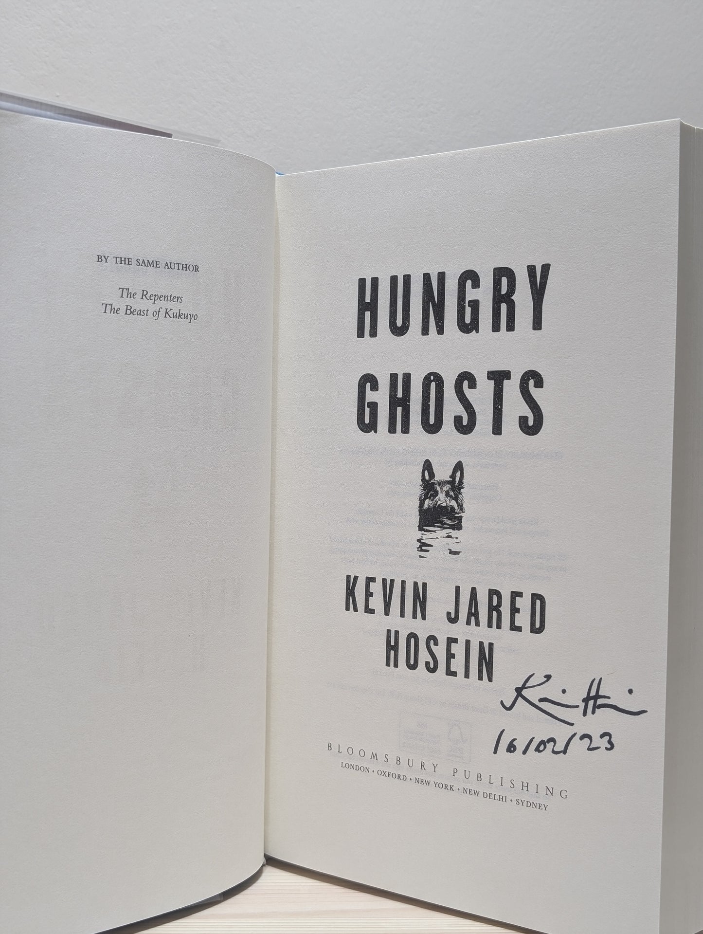 Hungry Ghosts (Signed Dated First Edition)