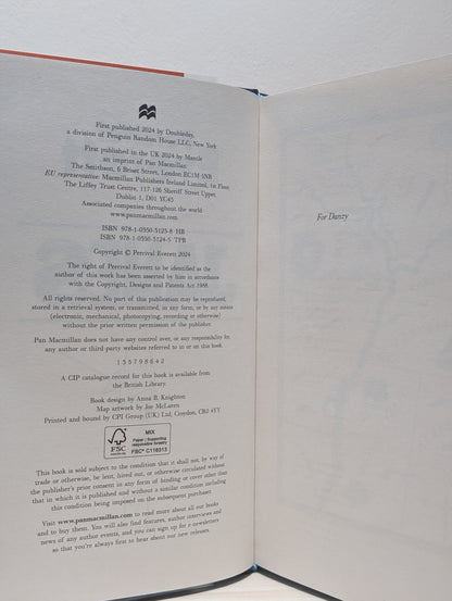 James: A Novel (Signed to Title Page with sprayed edges)