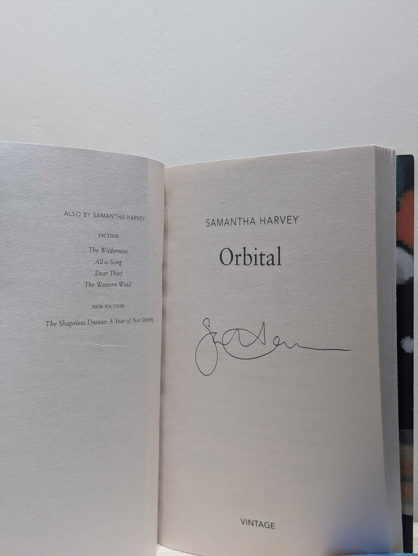 Orbital (Signed Paperback Edition)