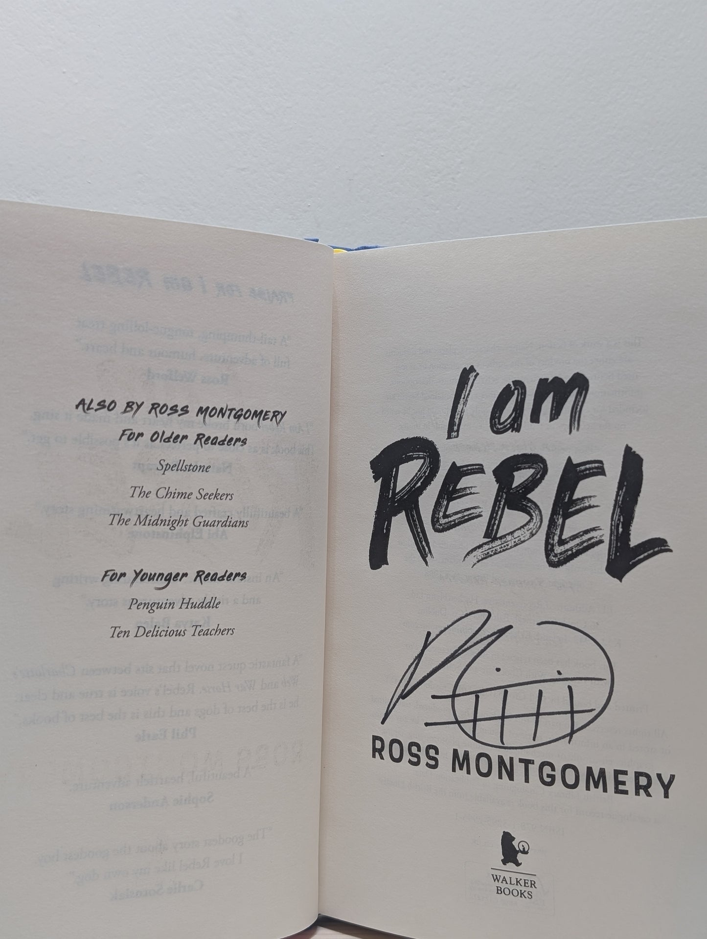 I Am Rebel (Signed First Hardback Edition)