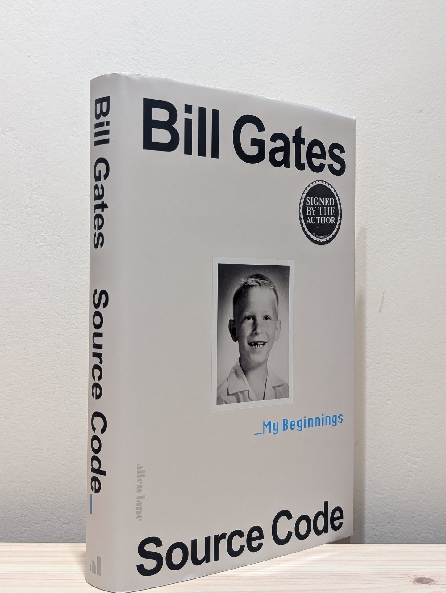 Source Code: My Beginnings (Signed First Edition)