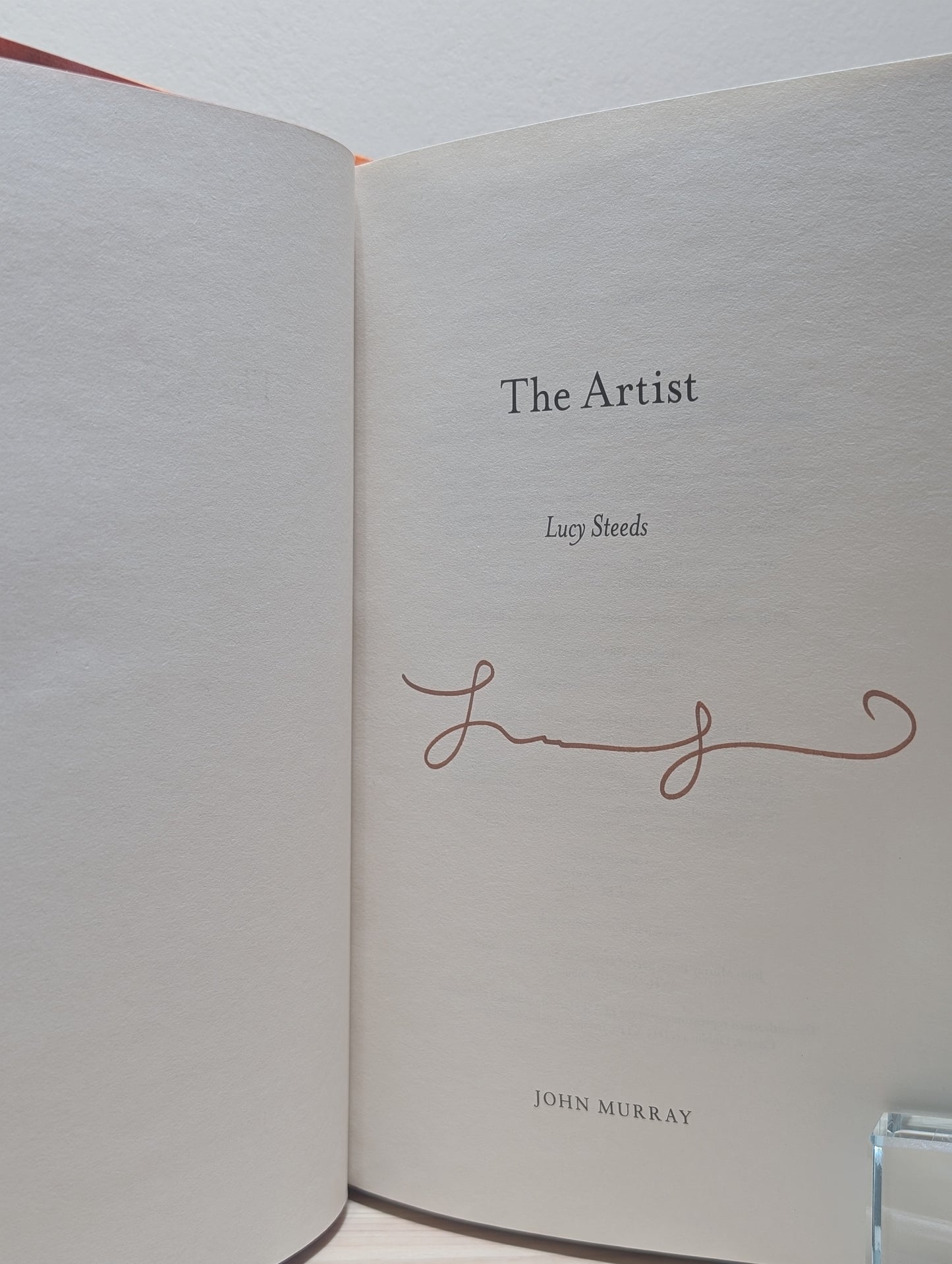 The Artist (Signed First Edition)