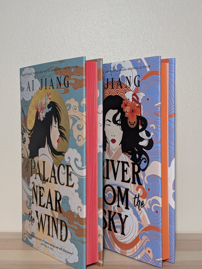 A Palace Near the Wind; A River From the Sky (Signed Numbered Set with sprayed edges)