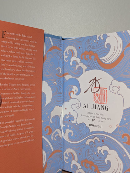 A Palace Near the Wind; A River From the Sky (Signed Numbered Set with sprayed edges)