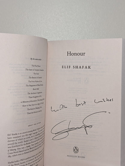 Honour by Elif Shafak (Signed)