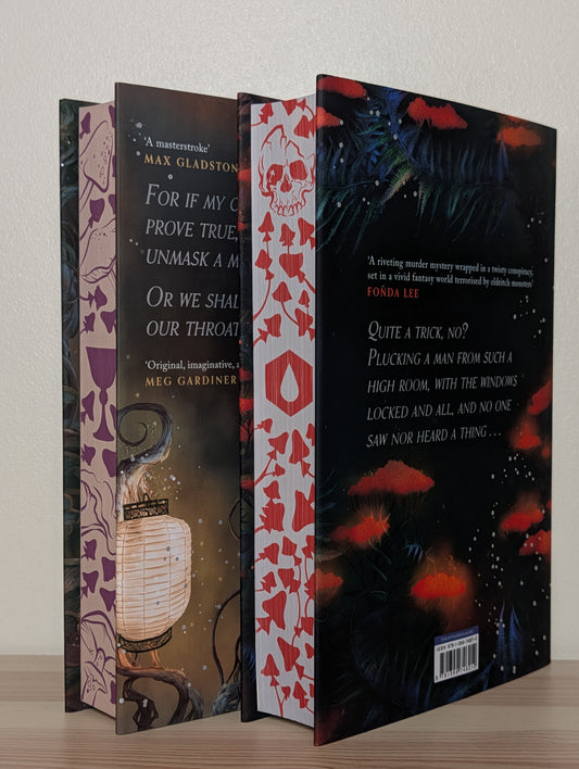 Tainted Cup; A Drop of Corruption by Robert Jackson Bennett (Signed Numbered with sprayed edges) - Fialta Books