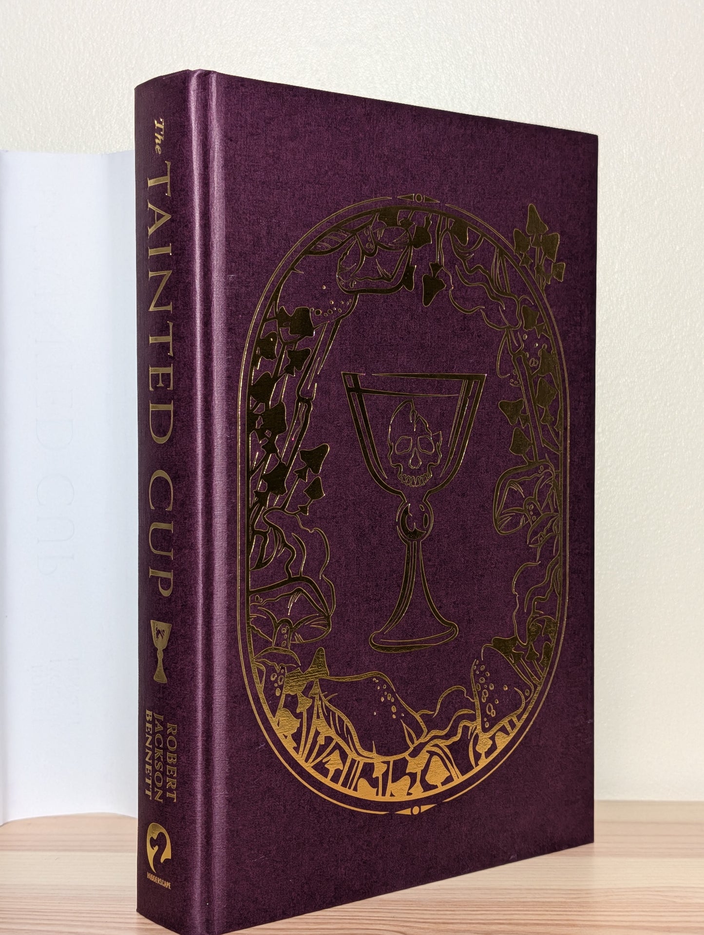 Tainted Cup; A Drop of Corruption by Robert Jackson Bennett (Signed Numbered with sprayed edges) - Fialta Books