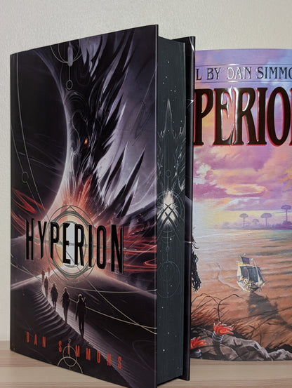 Hyperion by Dan Simmons (Special Edition with sprayed edges)