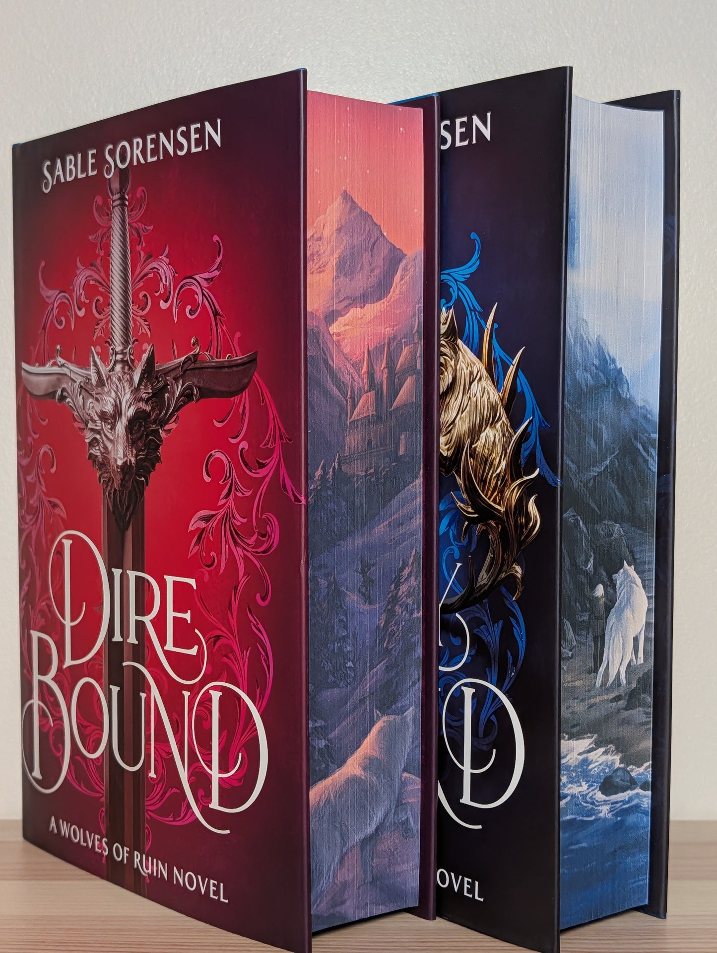 Dire Bound Fury Bound by Sable Sorensen (Signed First Edition with sprayed edges)