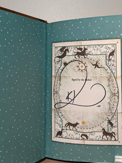 Impossible Creatures; Poisoned King; Neverfear by Katherine Rundell (Signed Set with foil on boards)