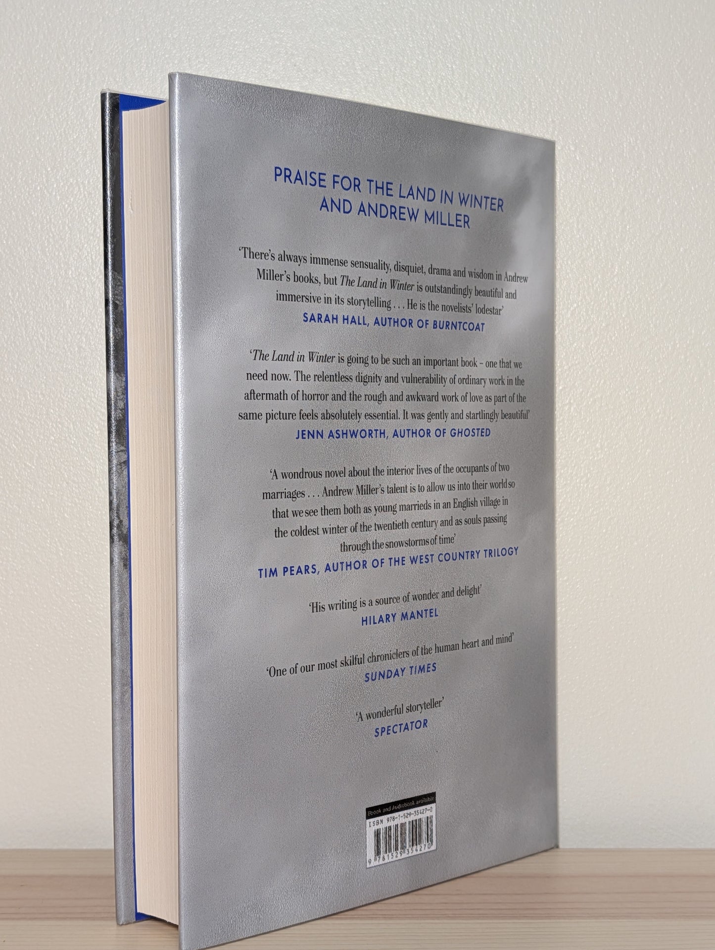 The Land in Winter by Andrew Miller (Signed Dated First Edition)