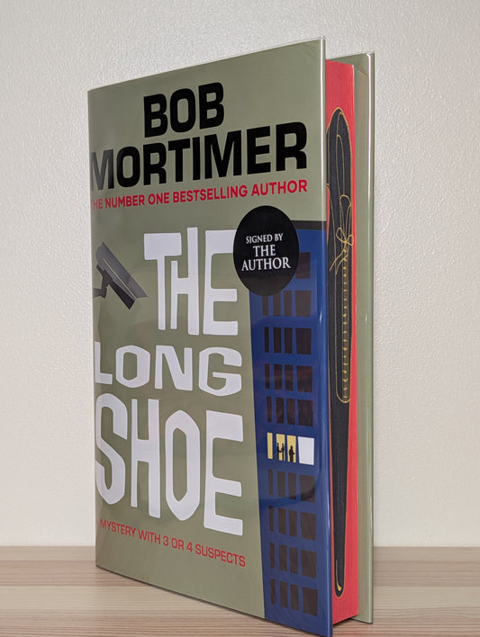 The Long Shoe by Bob Mortimer (Signed First Edition with sprayed edges)