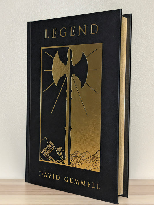 Legend by David Gemmell (Collector's Edition with sprayed edges)