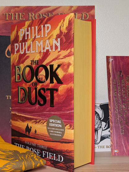 The Rose Field by Philip Pullman (Signed First Edition with sprayed edges)