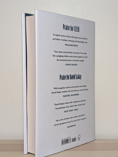 Flesh by David Szalay (Signed Dated First Edition)