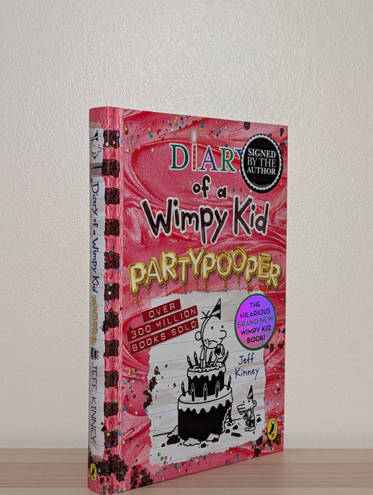 Diary of a Wimpy Kid: Partypooper by Jeff Kinney (Signed First Edition)