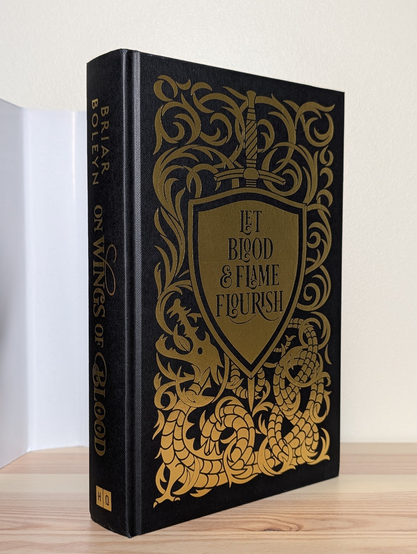 On Wings Of Blood; Bond that Burns; Wing that Bind (First Edition Set with sprayed edges)