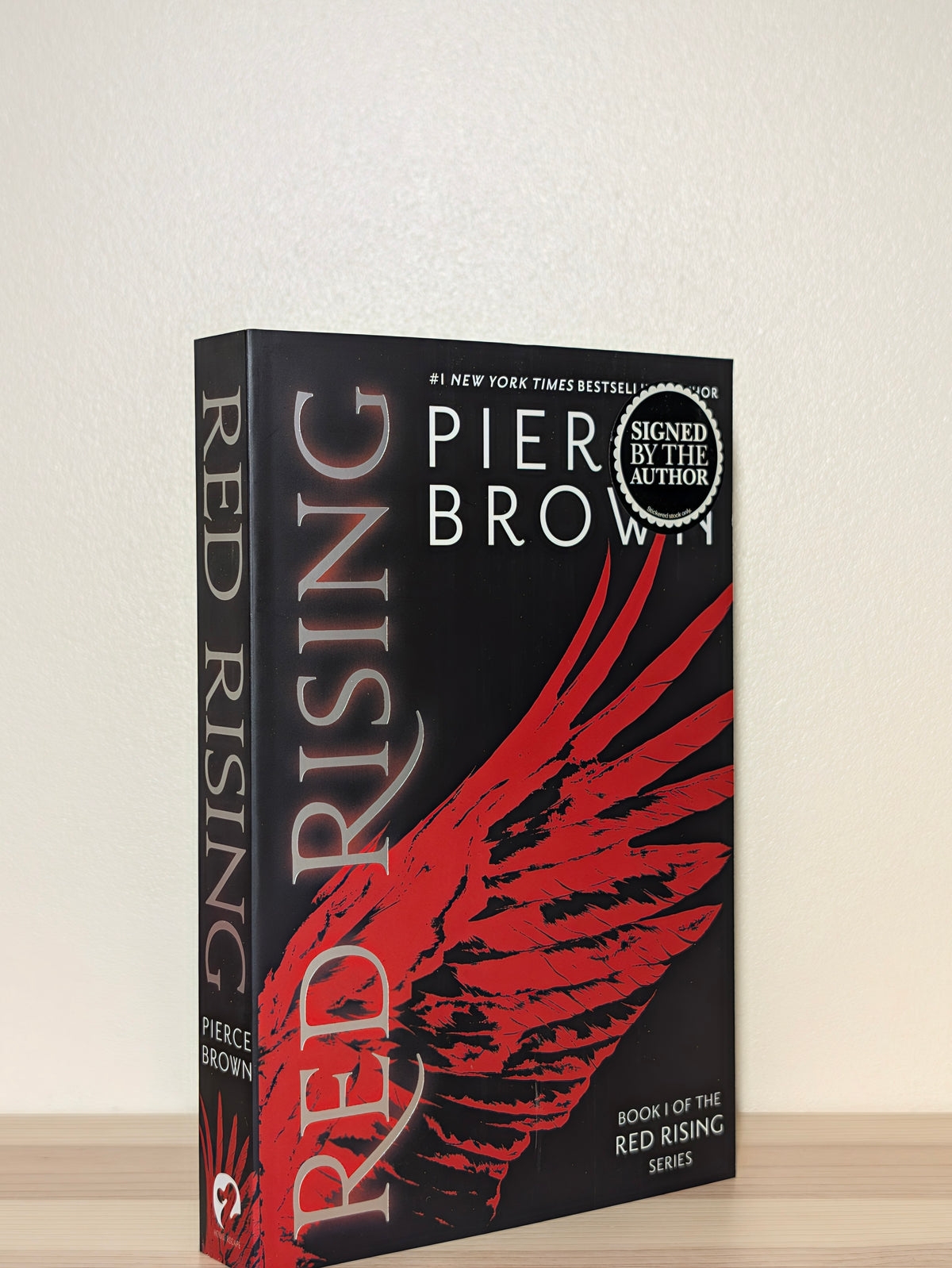 Red Rising by Pierce Brown (Signed Paperback Edition)