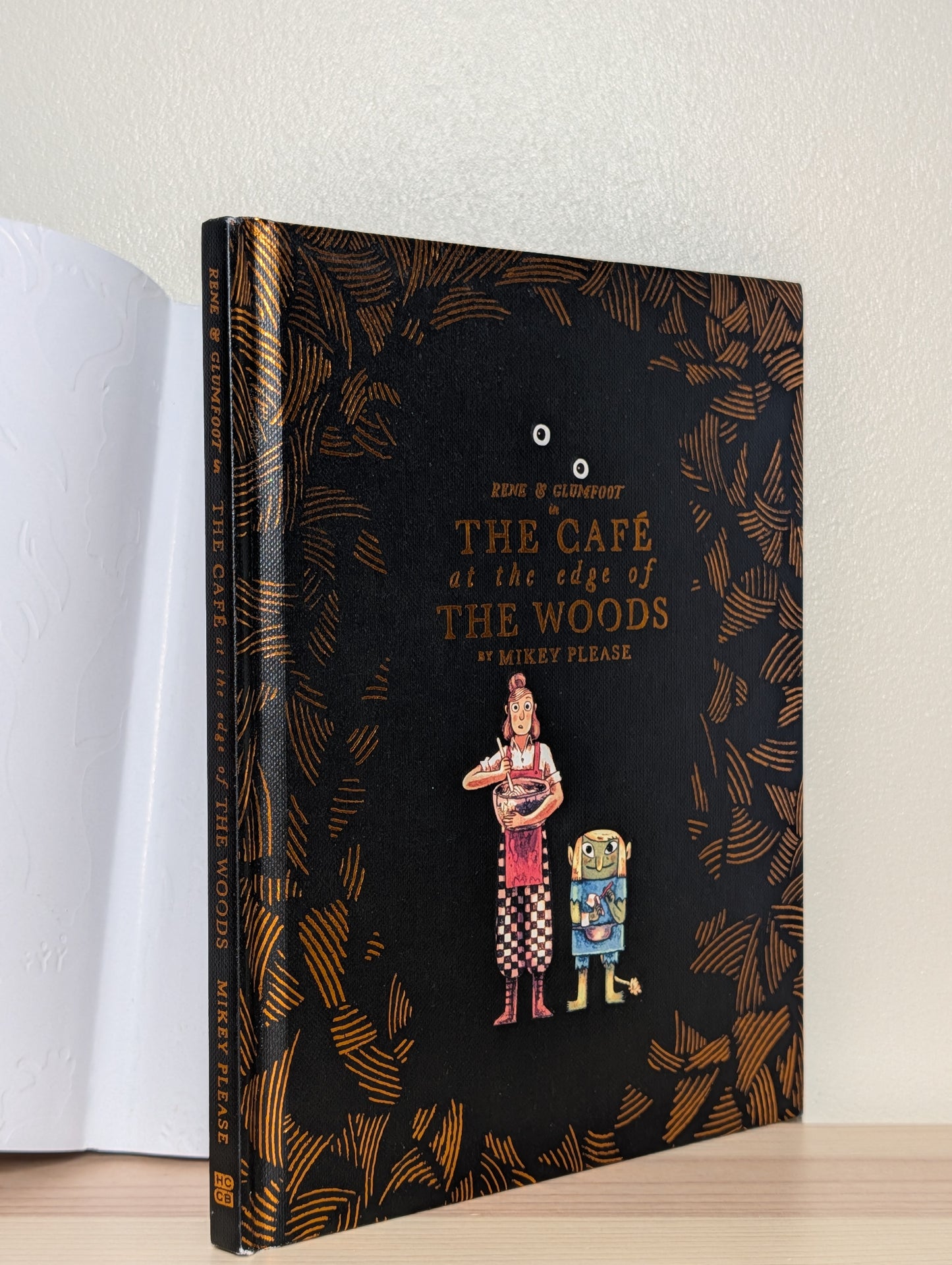 The Cafe at the Edge of the Woods by Mikey Please (Signed)