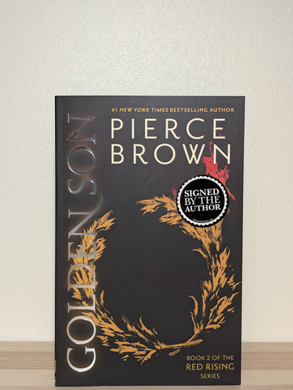 Golden Son: Red Rising Series by Pierce Brown (Signed Paperback Edition)