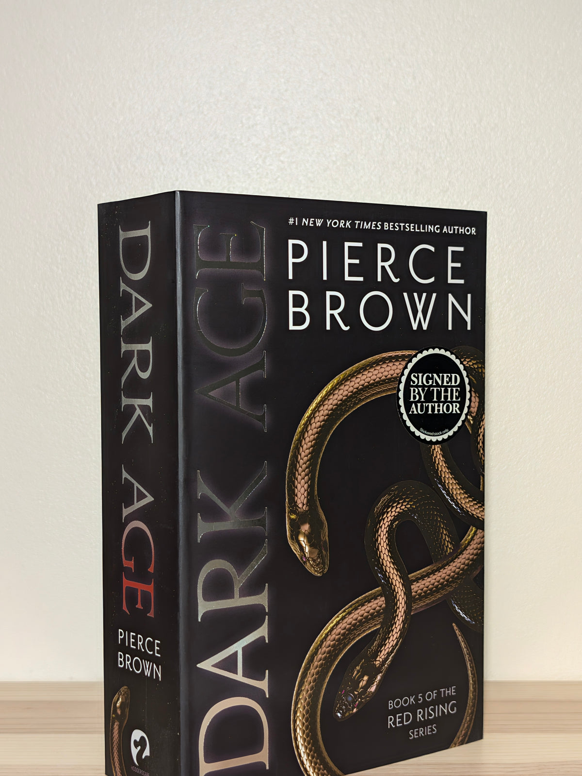 Dark Age by Pierce Brown (Signed Paperback Edition)