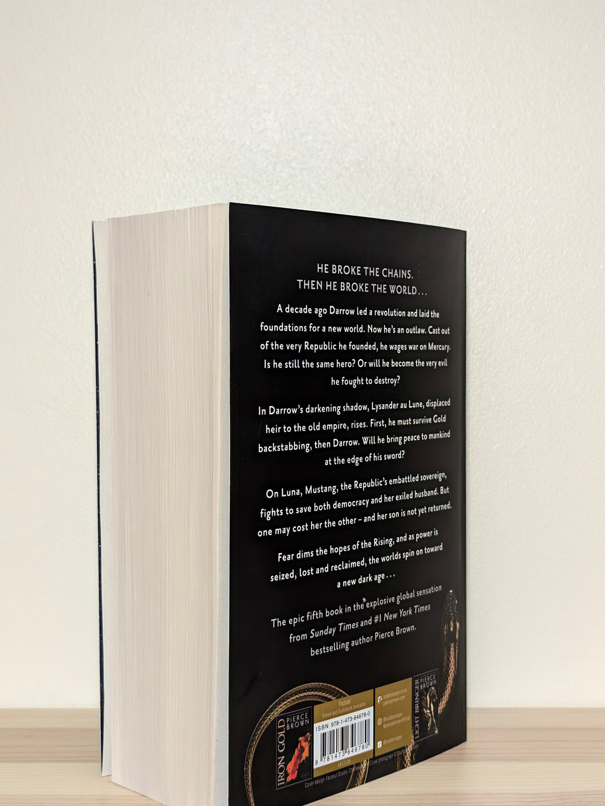 Dark Age by Pierce Brown (Signed Paperback Edition)