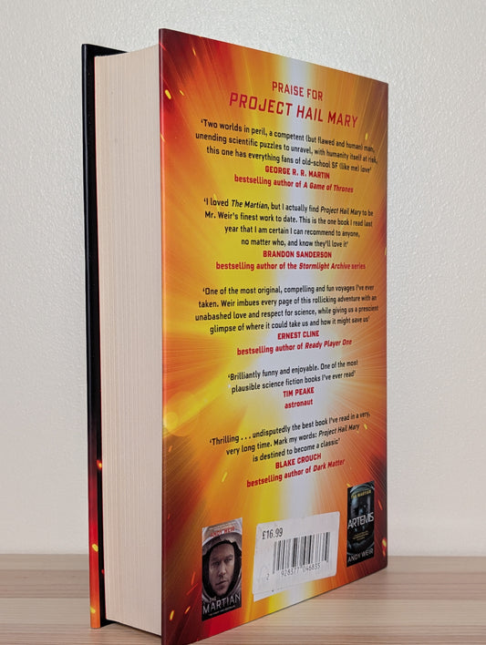 Project Hail Mary by Andy Weir (Signed First)