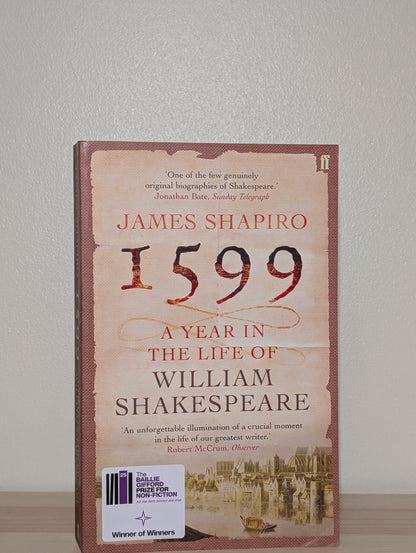 1599 by James Shapiro (Signed Softcover Edition) - Fialta Books