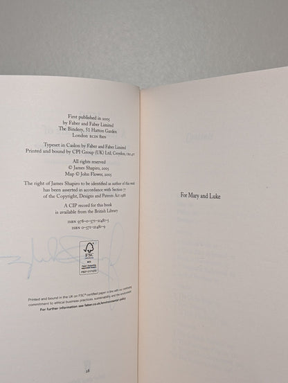 1599 by James Shapiro (Signed Softcover Edition) - Fialta Books