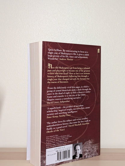 1599 by James Shapiro (Signed Softcover Edition) - Fialta Books