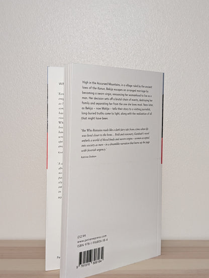 She Who Remains by Rene Karabash (Signed First Edition)
