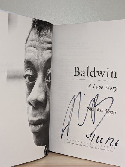 Baldwin: A Love Story by Nicholas Boggs (Signed Dated First Edition)