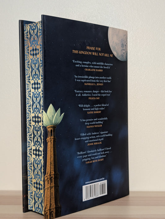 This Kingdom Will Not Kill Me by Ilona Andrews (Signed First Edition with sprayed edges)
